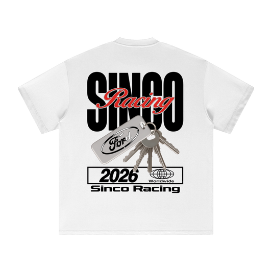 SINCO FORD KEYS WHITE SHIRT