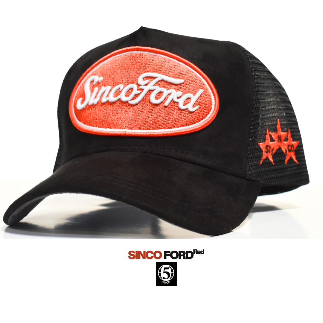 SINCO FORD RED TRUCKER HAT