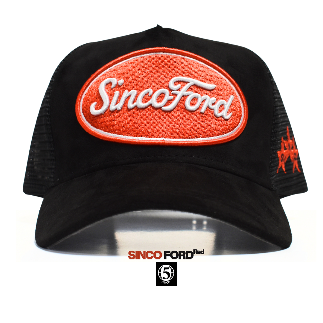 SINCO FORD RED TRUCKER HAT