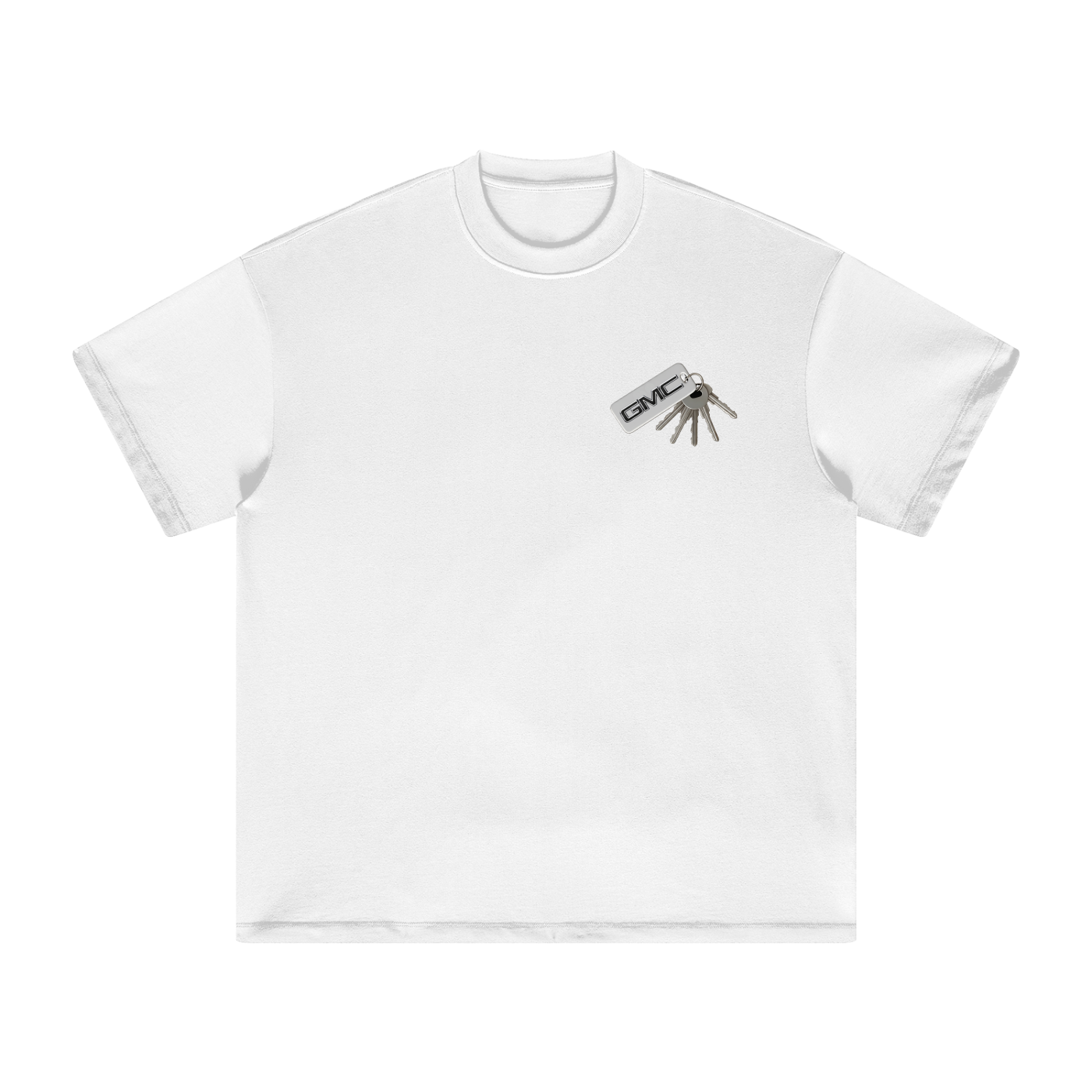SINCO GMC KEYS WHITE SHIRT